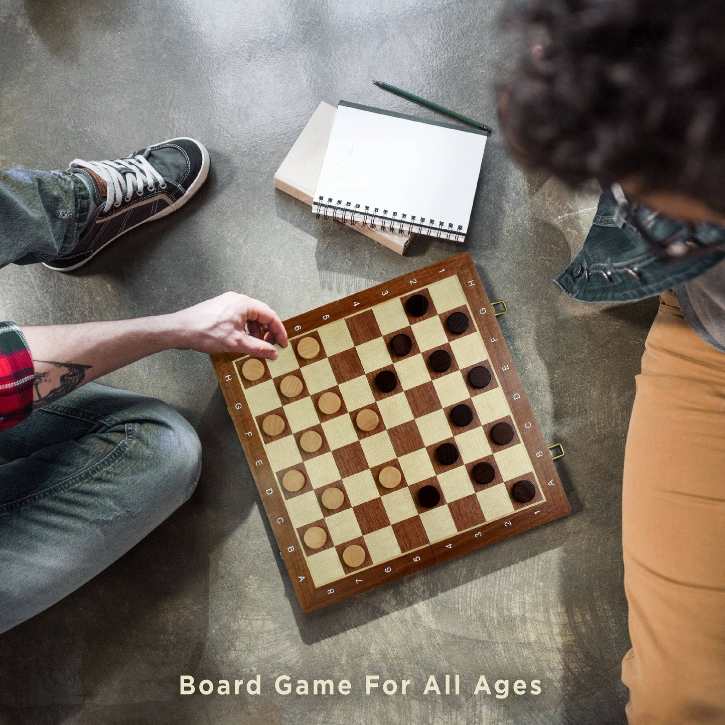 15” Tournament Chess Set – Professional Chess Board for Adults