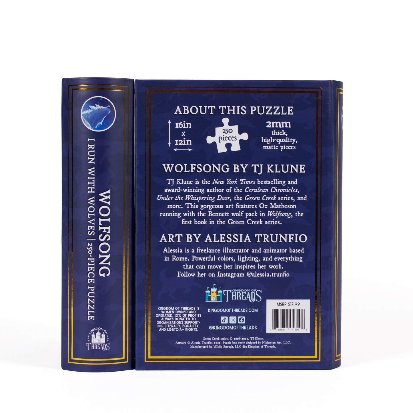 Book Keepsake Puzzle | Green Creek