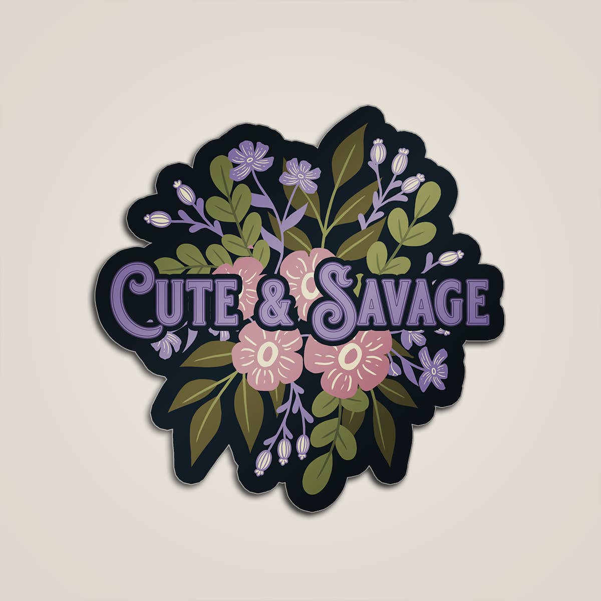FCC Sticker | Cute & Savage