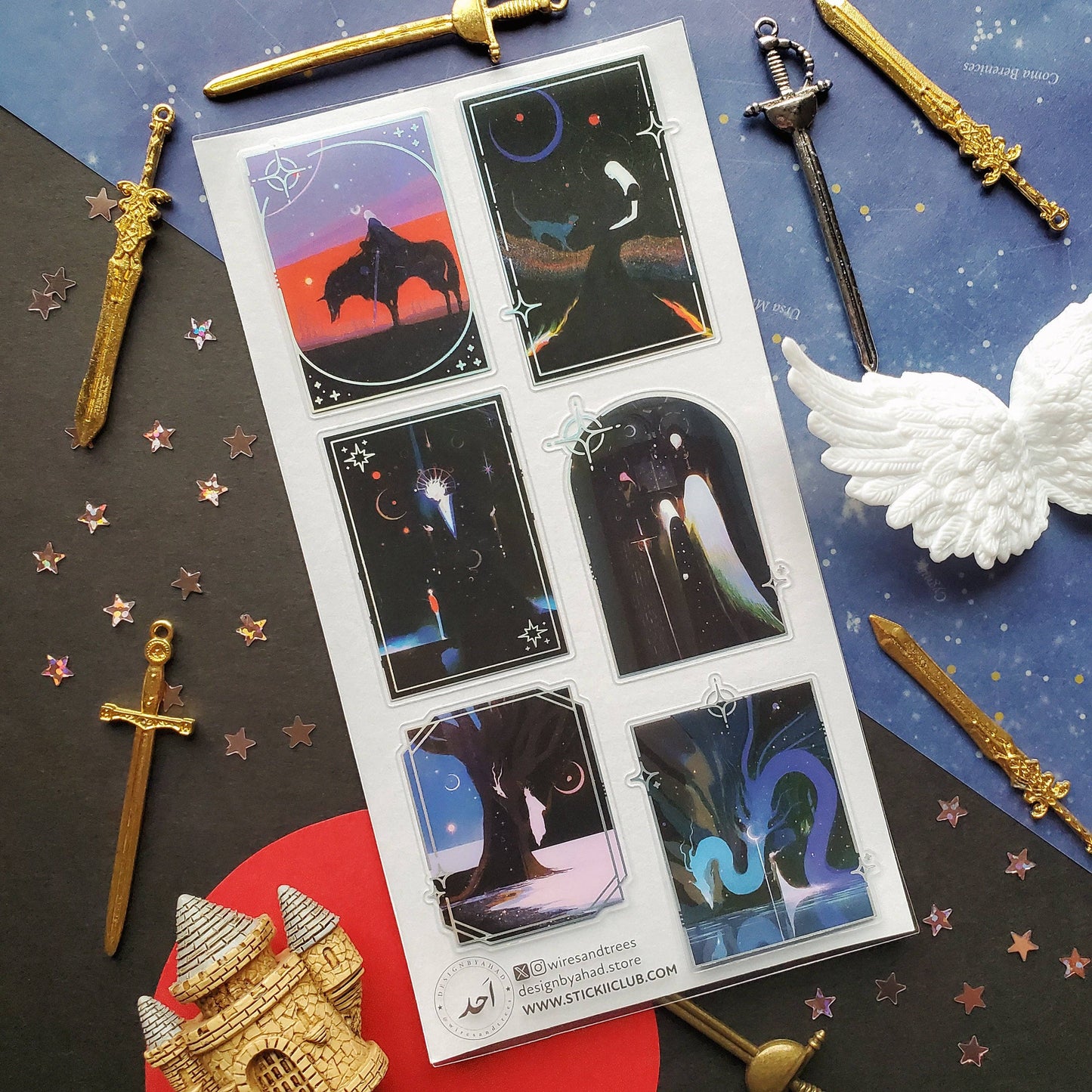 Sticker Sheet | Between Worlds