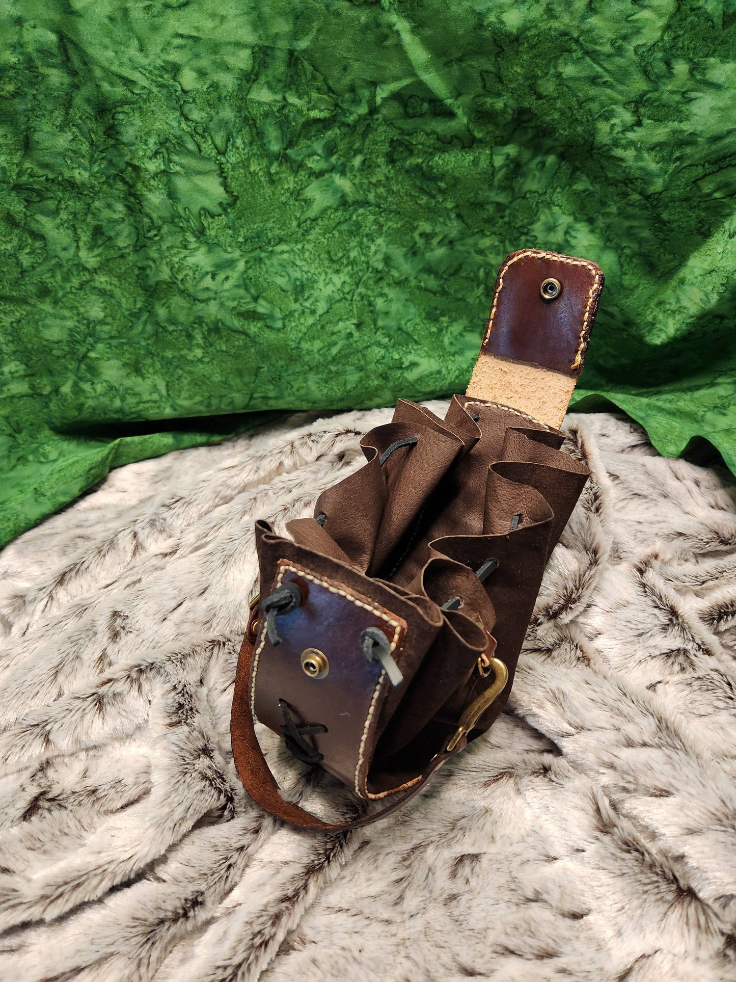 Leather Dice Pouch | Mjölnir