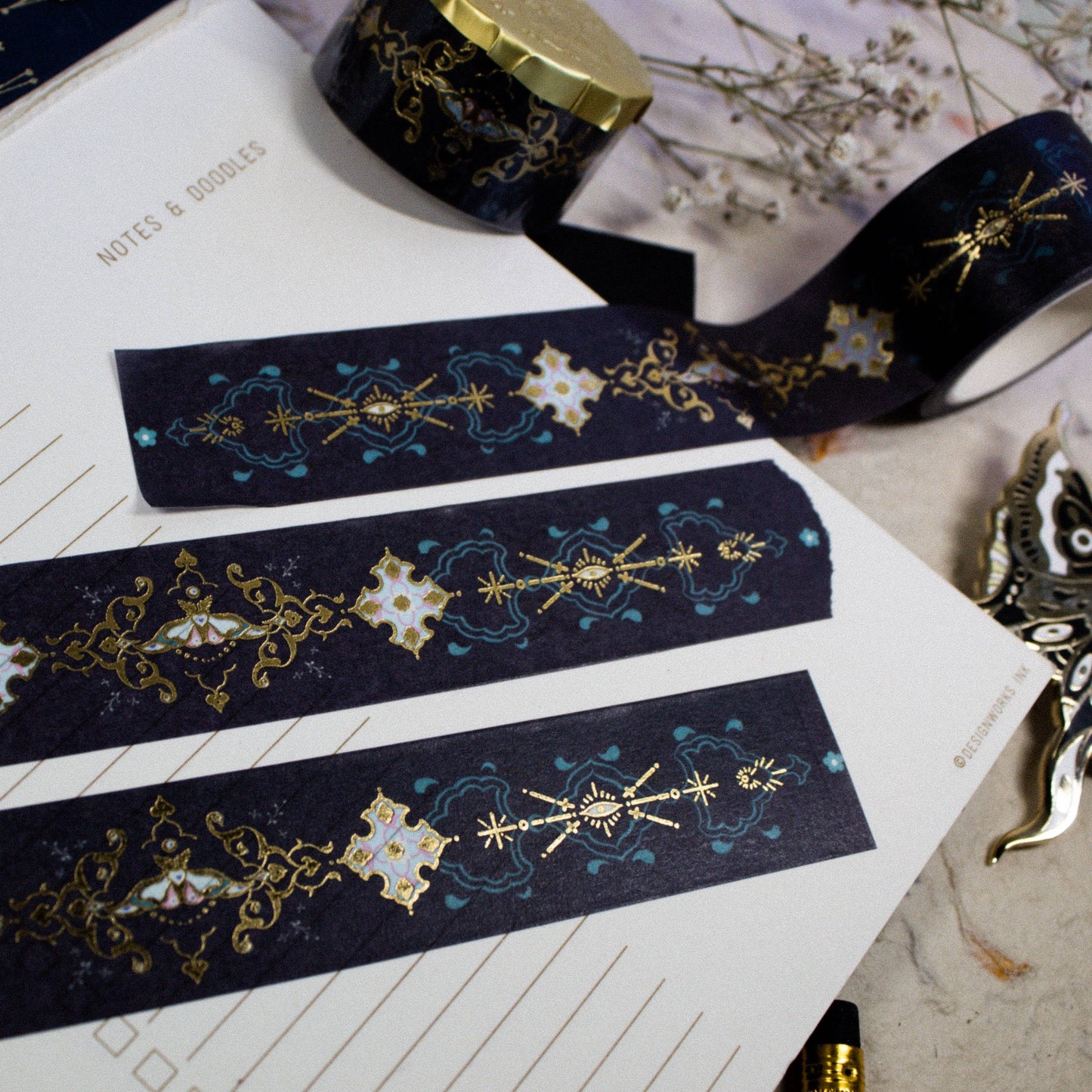 SB Washi Tape | Persian Moth
