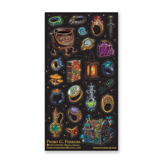 Sticker Sheet | Arcane Treasures