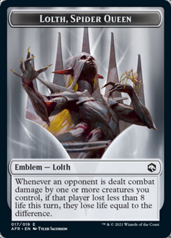 Lolth, Spider Queen Emblem [Dungeons & Dragons: Adventures in the Forgotten Realms Tokens]