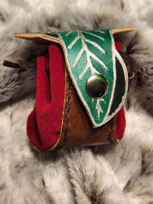 Leather Dice Pouch | Lórien Leaf