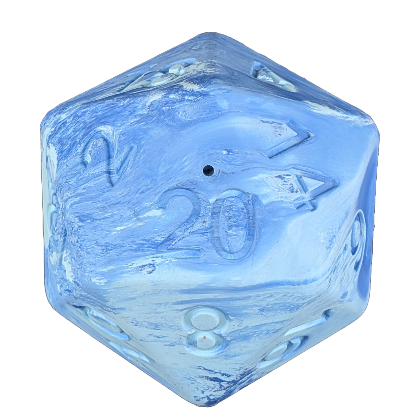 For Canine Companions | Barbarian Strength D20 - Gray