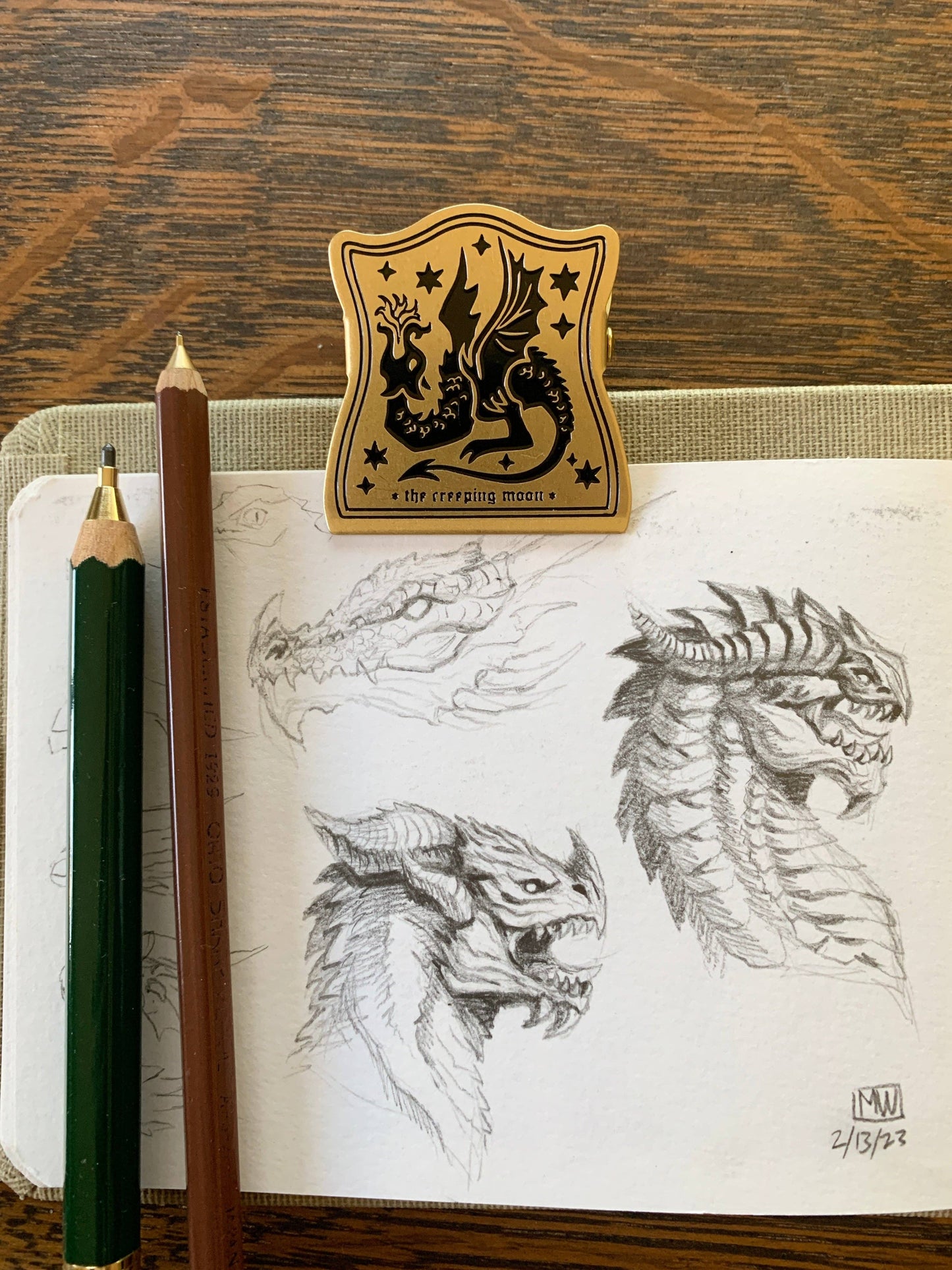 CM Metal Journal Clip | Draco