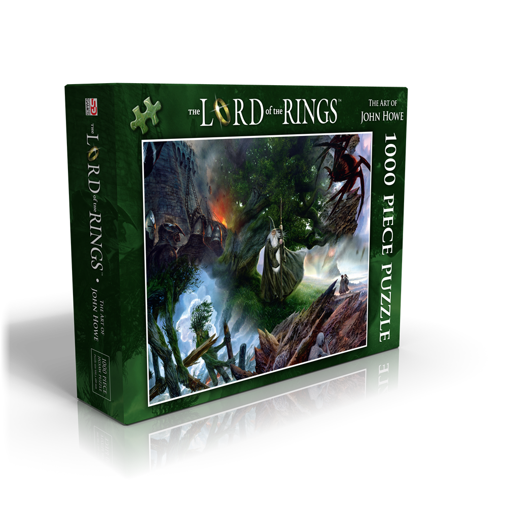 The Lord Of The Rings 1000 Piece Jigsaw Puzzle: John Howe - Collage