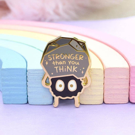 Enamel Pin | Stronger Than You Think