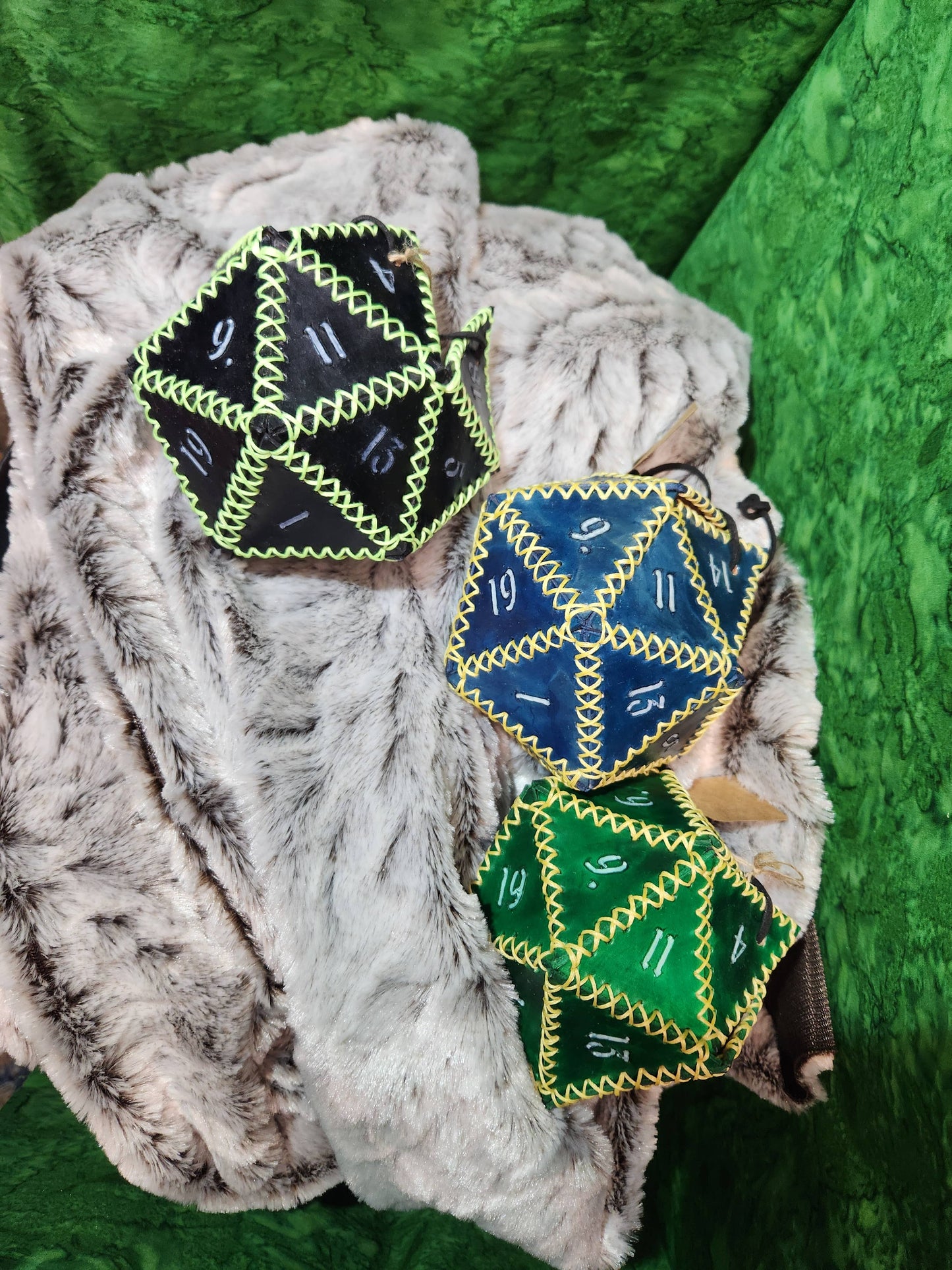 Leather Dice Pouch | D20