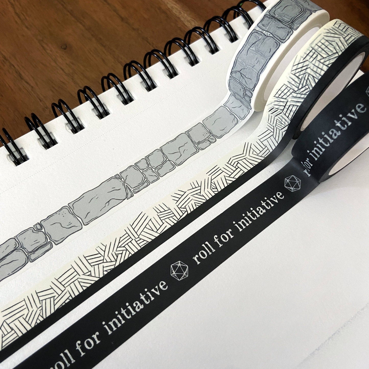 STC Cartography Washi Tape | Dungeon Walls