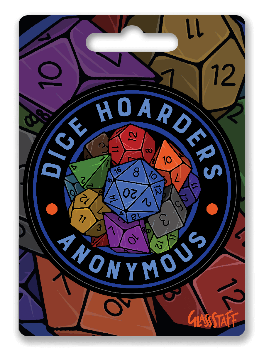 GS Vinyl Sticker | Dice Hoarders Anon