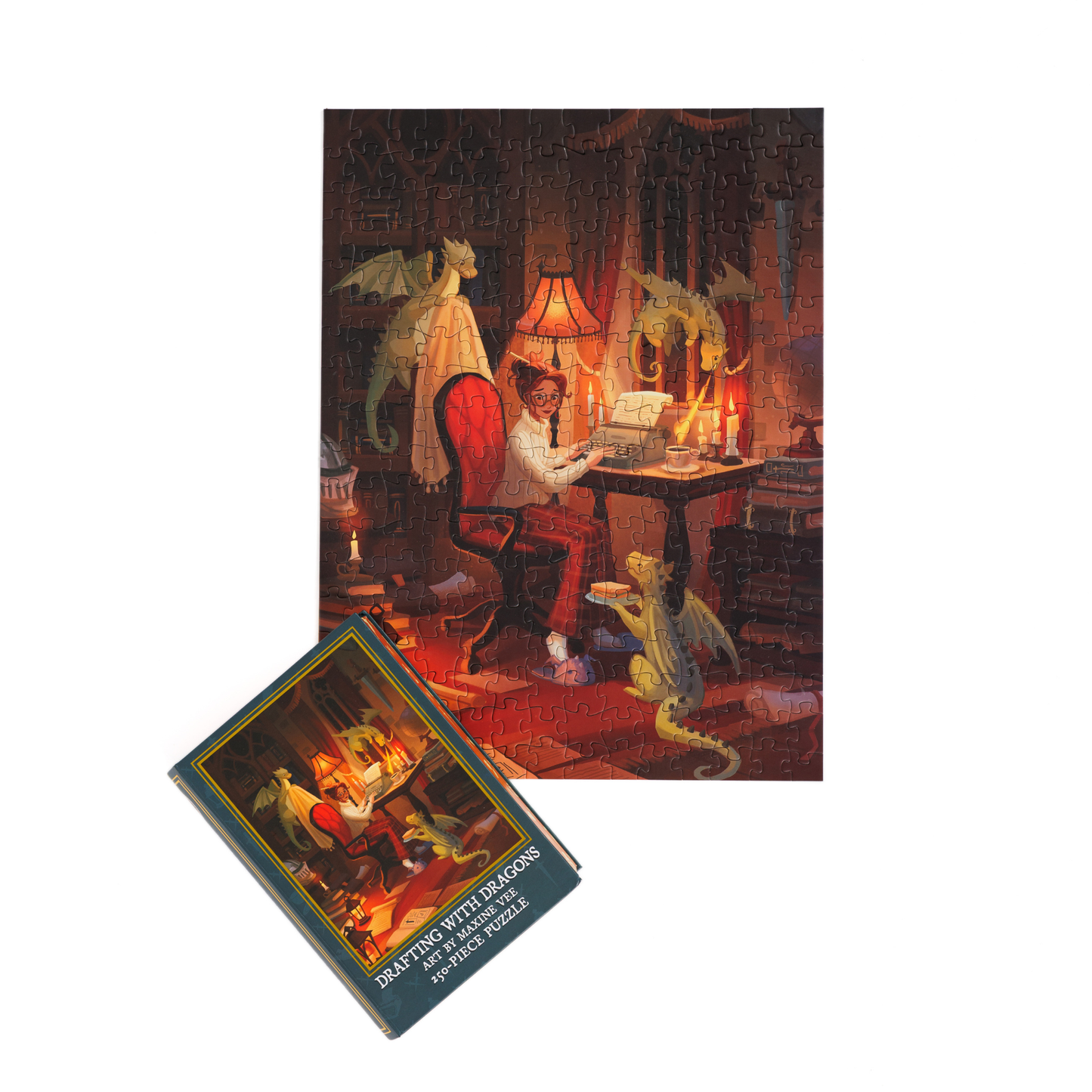 Book Keepsake Puzzle | Drafting With Dragons