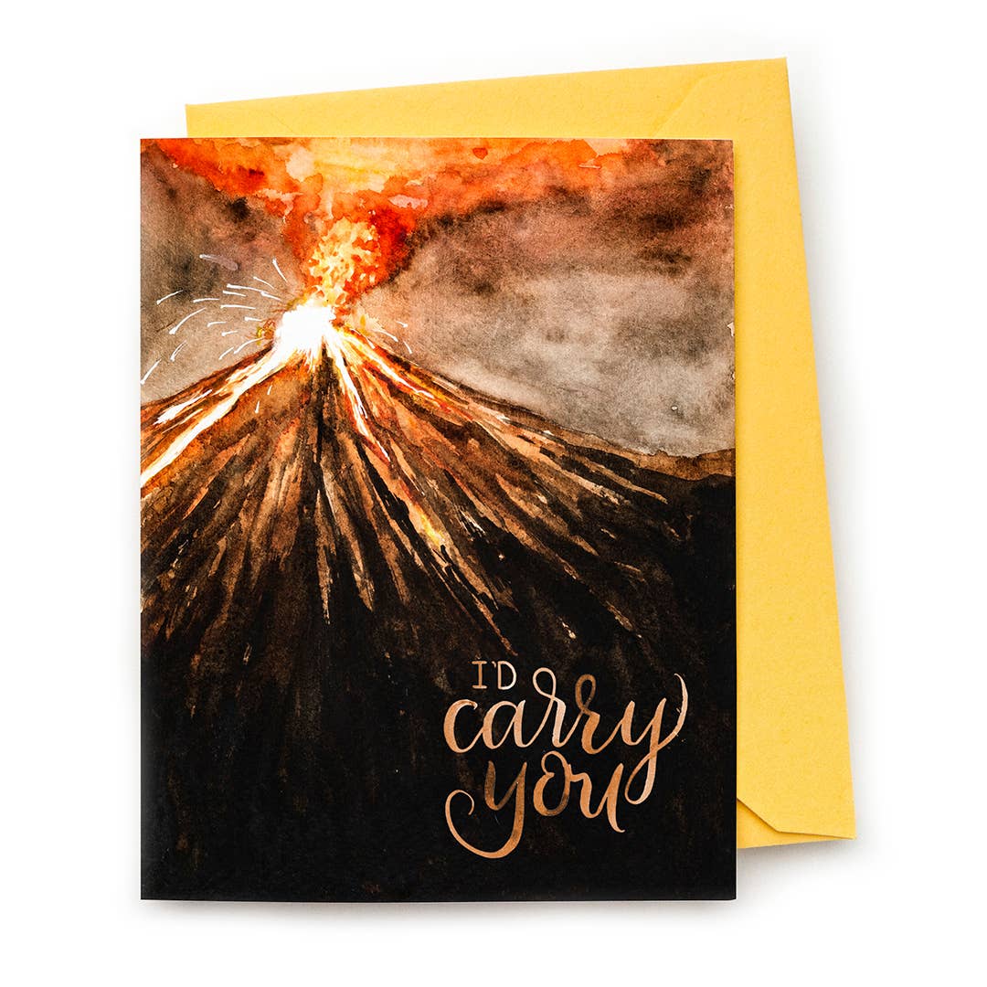 I’d Carry You Card — Nontraditional Nerdy LOTR Sympathy Card