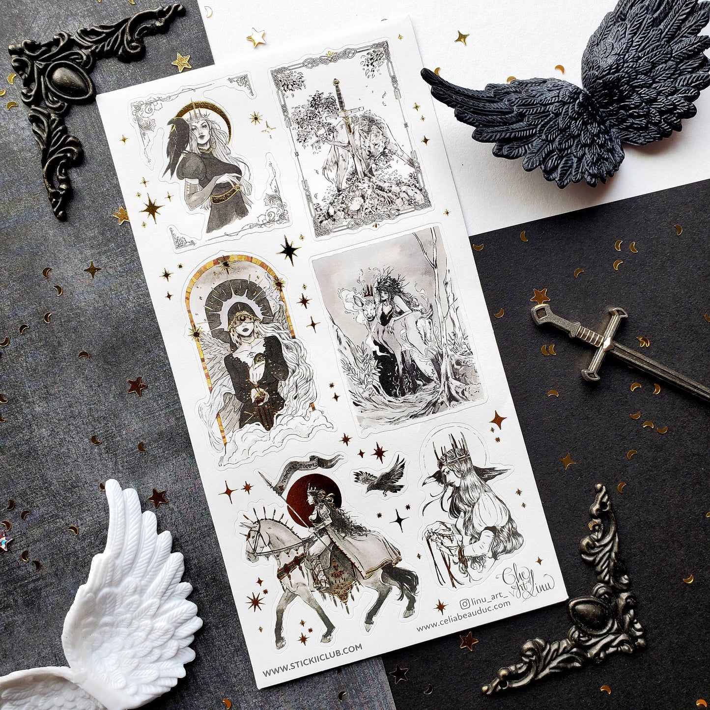 Sticker Sheet | Divine Heroines