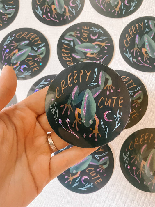 LPC Vinyl Sticker | Creepy Cute
