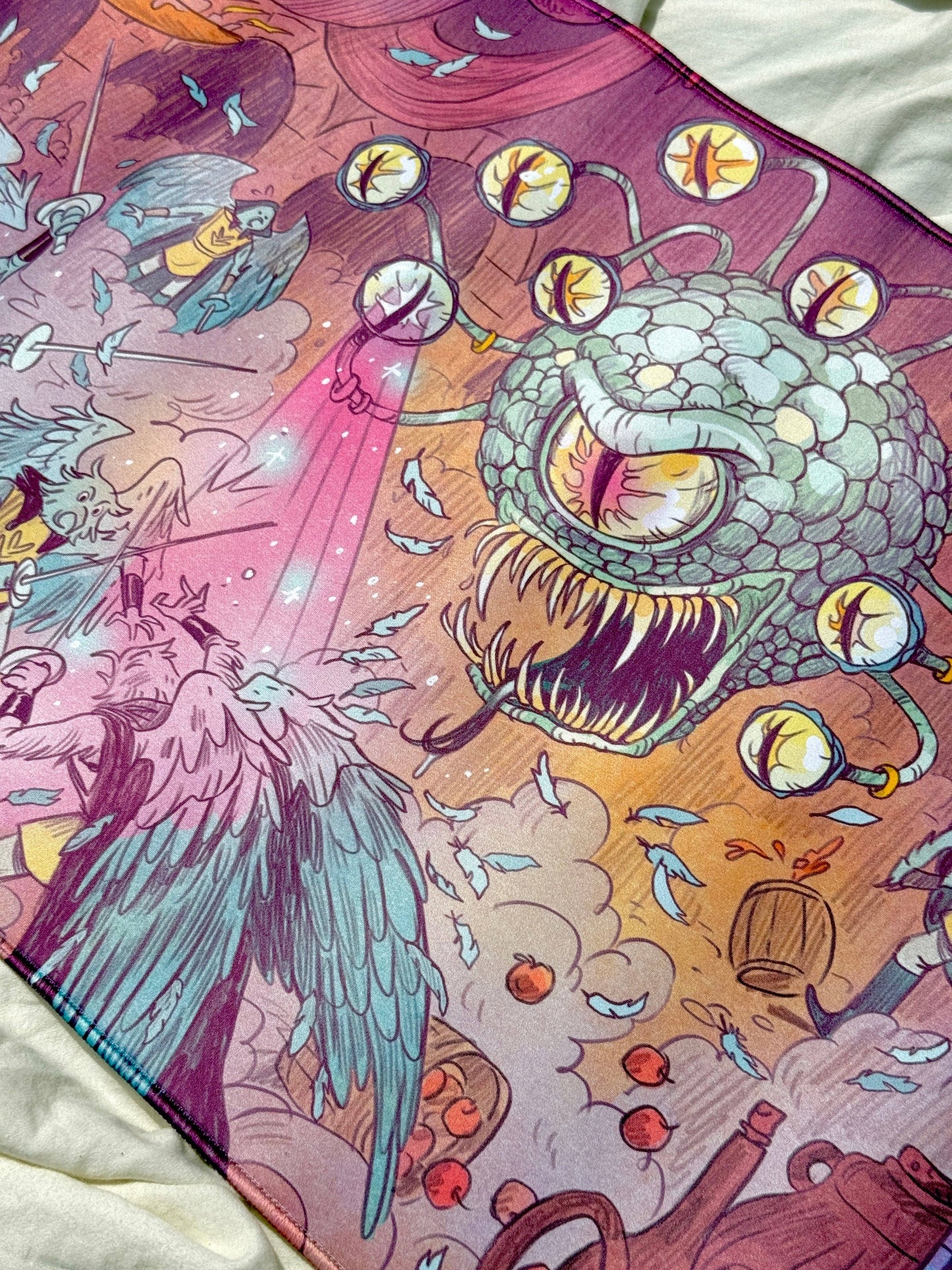 Beholder's Charm Ray Art Play-mat
