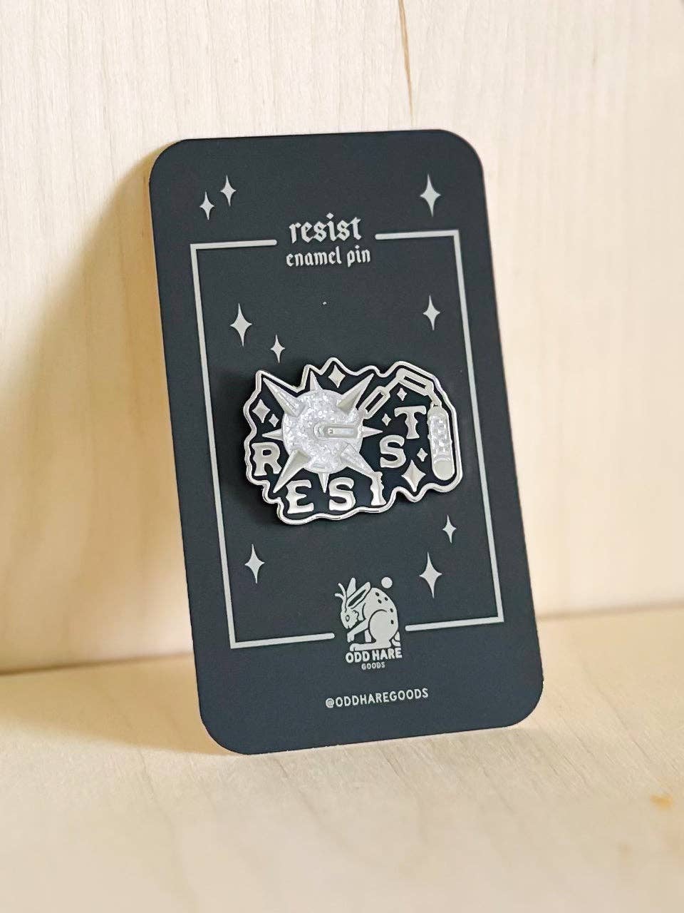 OHG Enamel Pin | Resist