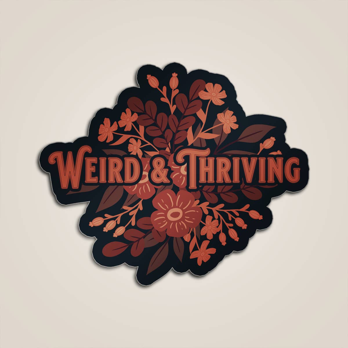 FCC Sticker | Weird & Thriving