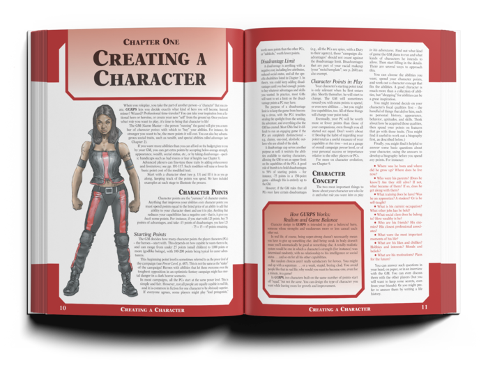 GURPS Basic Set: Characters