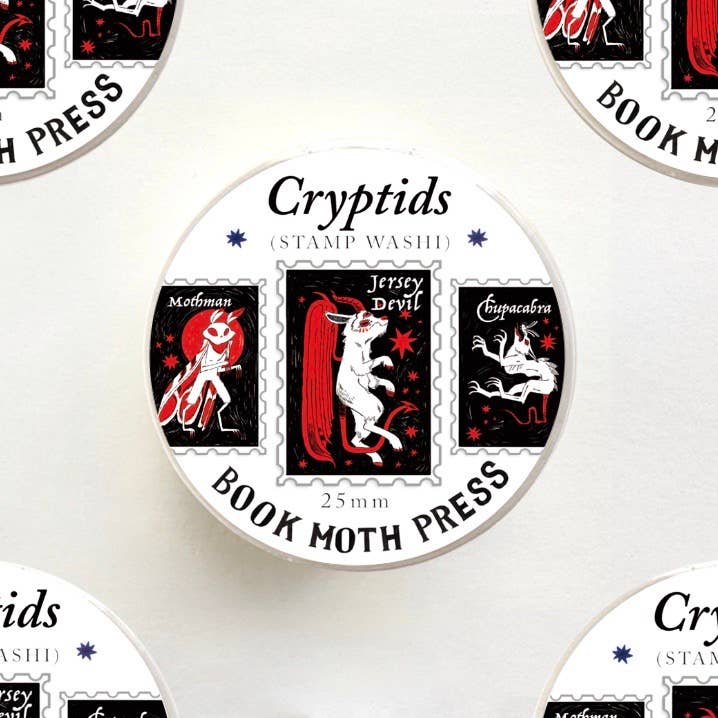 SC Washi Tape | Cryptids Stamp
