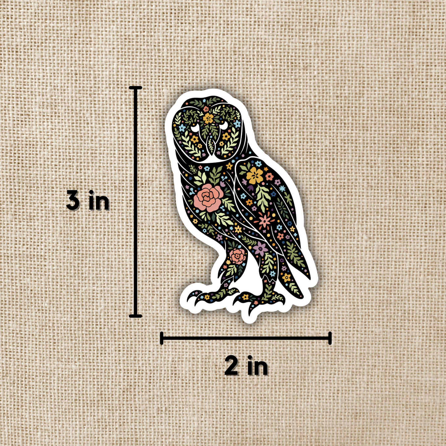 Magic Boho Owl Sticker