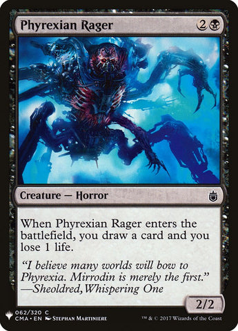 Phyrexian Rager [Mystery Booster]