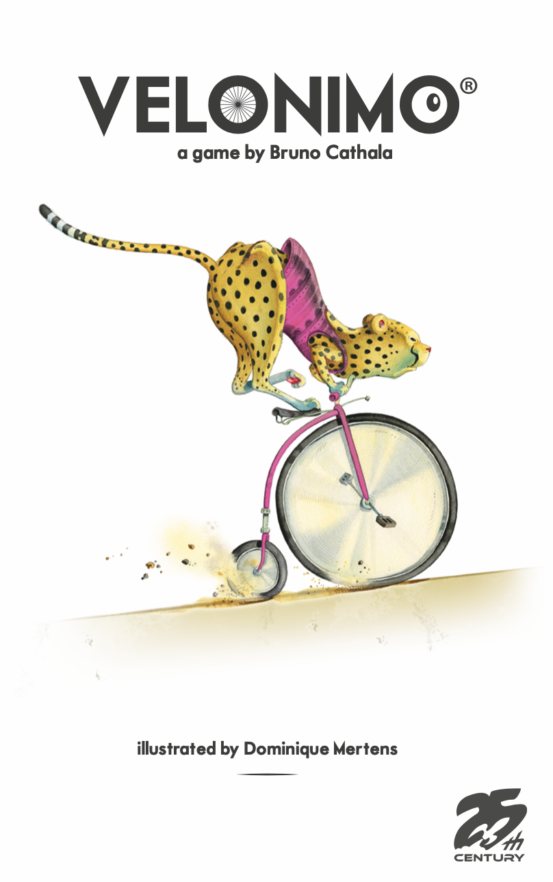 Velonimo Cycling Race Card Game for 2-5 Players