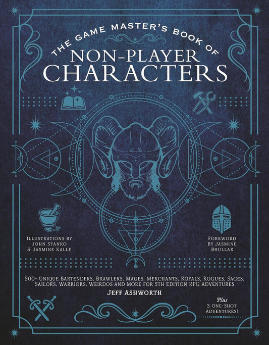 Game Master's Book Of 500+ Npcs For 5th Edition Rpg
