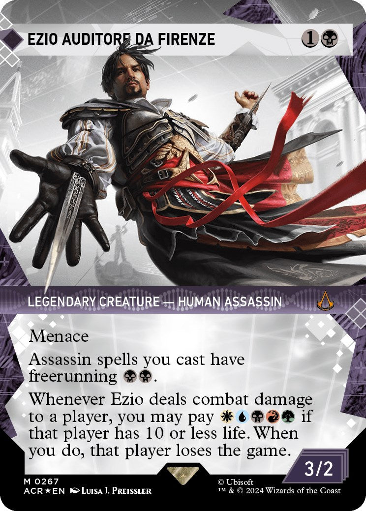 Ezio Auditore da Firenze (Showcase) (Textured Foil)