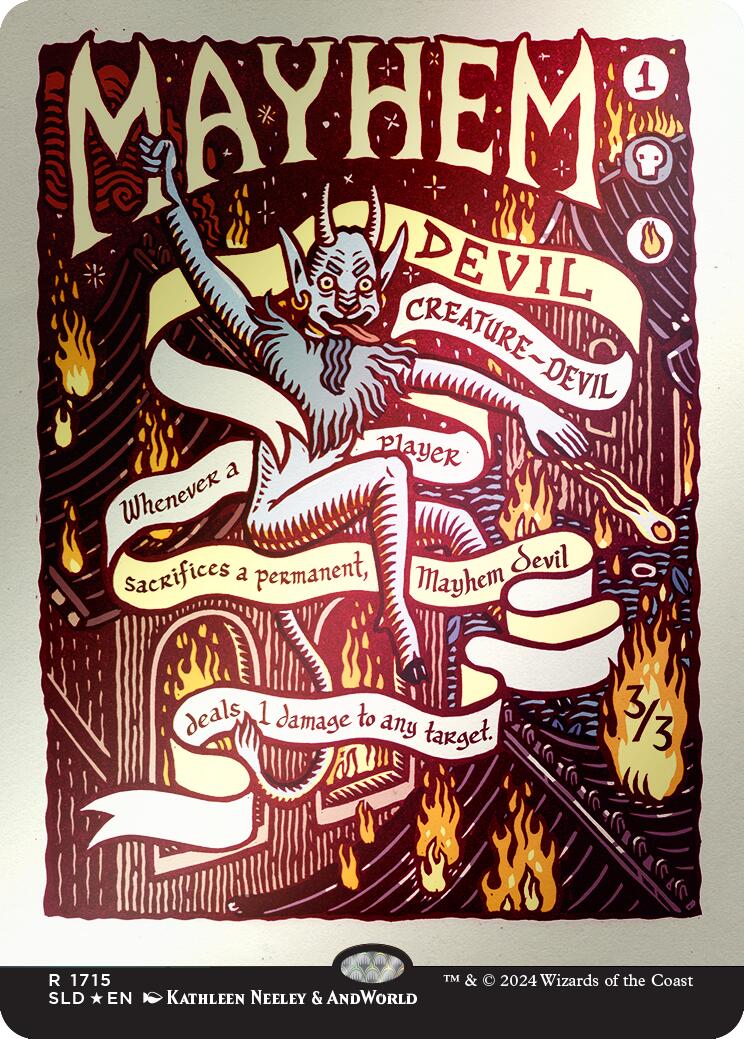 Mayhem Devil (Rainbow Foil)