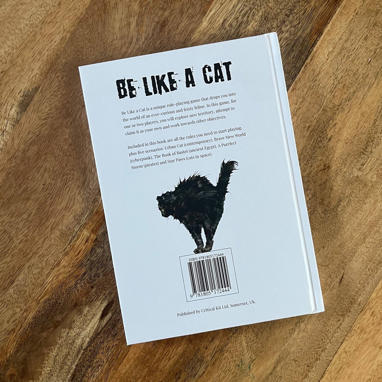 Be Like a Cat: Softback
