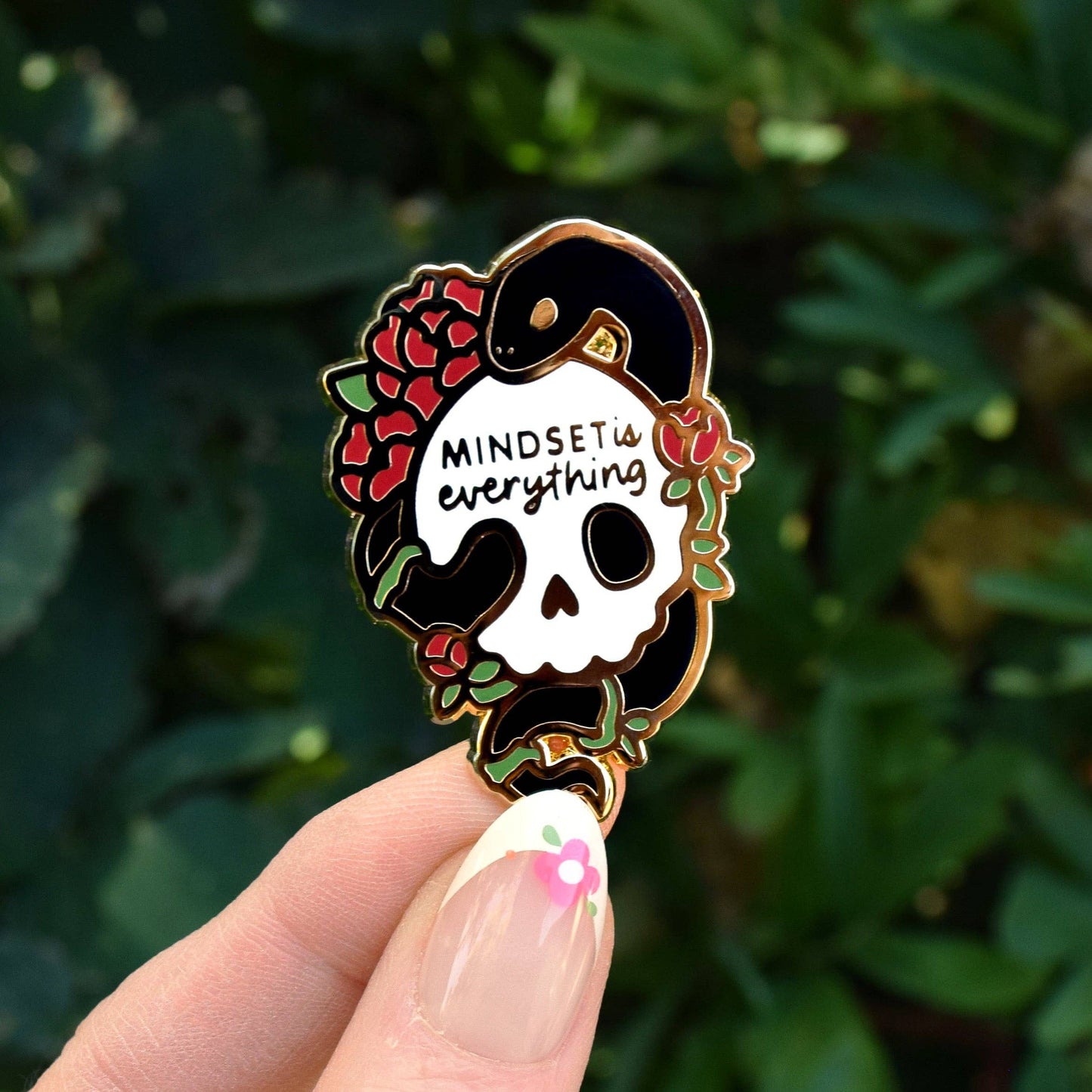 Enamel Pin | Mindset is Everything