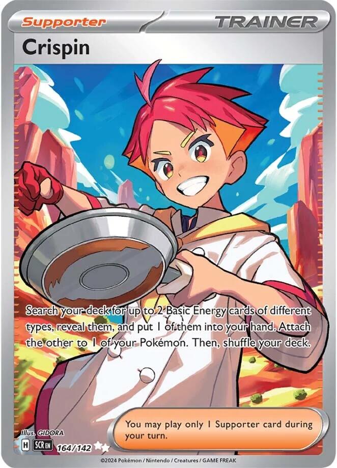 164 142 pokemon card Crispin - 164/142 [SCR - 164/142]