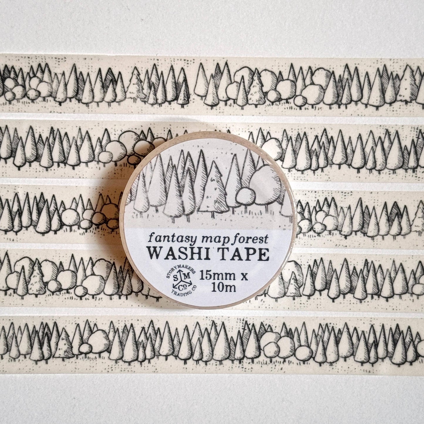 STC Cartography Washi Tape | Forest