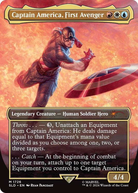 Captain America, First Avenger (Rainbow Foil)