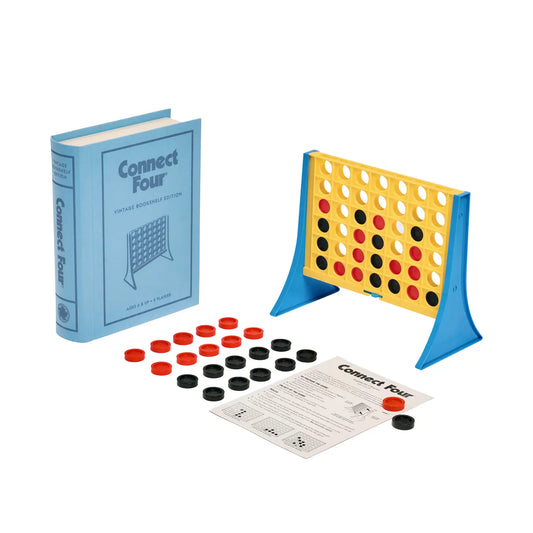 WS Game Company Connect 4 Vintage Bookshelf Edition