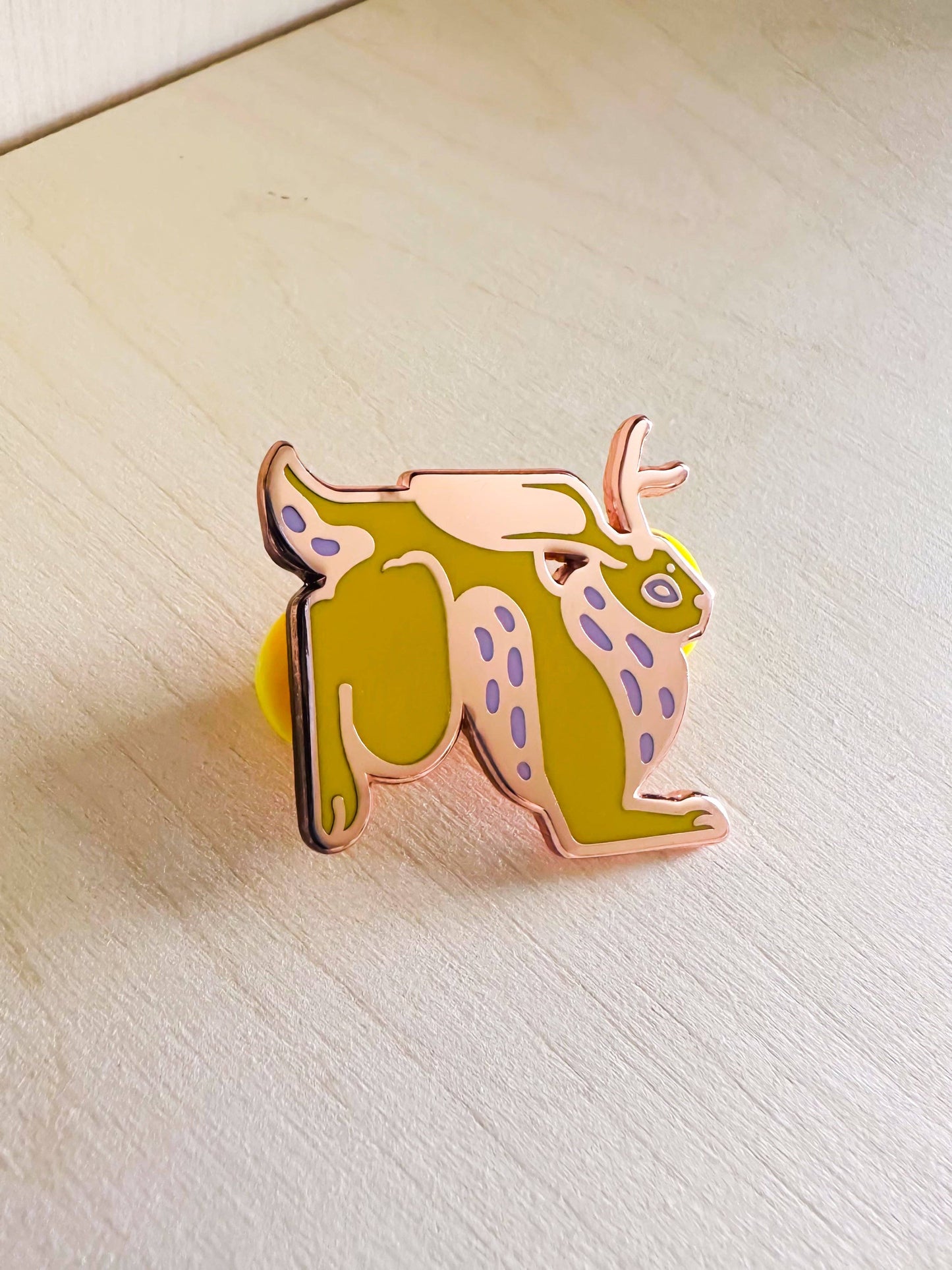 OHG Enamel Pin | Jackalope