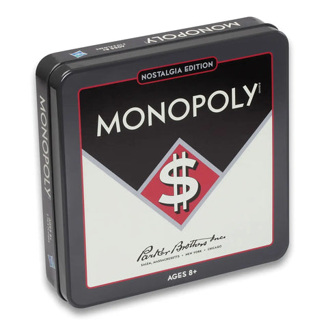 WS Game Company Monopoly Nostalgia Tin