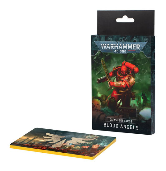 BLOOD ANGELS DATASHEET CARDS - WARHAMMER 40,000 10TH EDITION