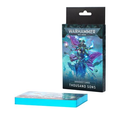 THOUSAND SONS DATACARDS - WARHAMMER 40,000 10TH EDITION
