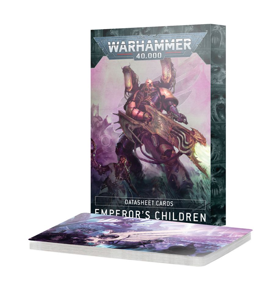 Emperor's Children Datasheet Cards - Warhammer 40,000 10th Edition