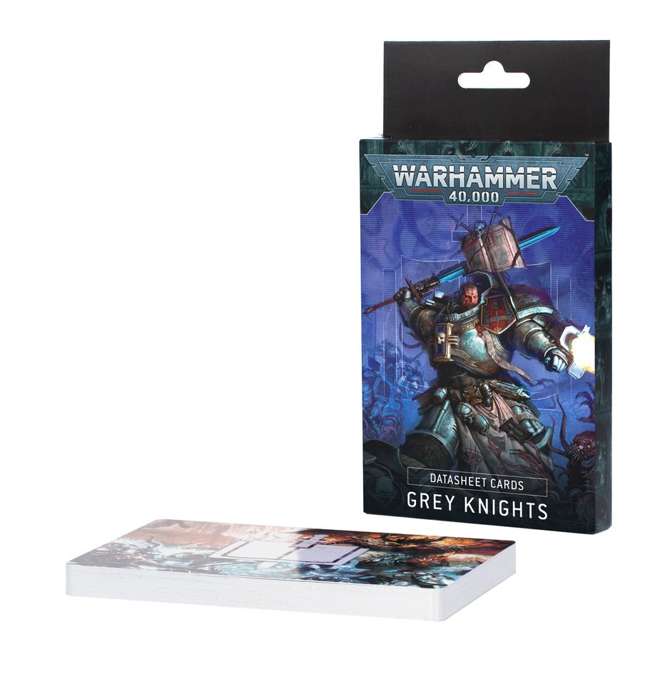 GREY KNIGHTS DATASHEET CARDS - WARHAMMER 40,000 10TH EDITION 2025