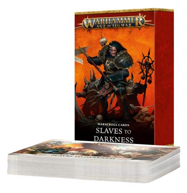 Slaves to Darkness Warscroll Cards- Warhammer: Age of Sigmar 4th Edition
