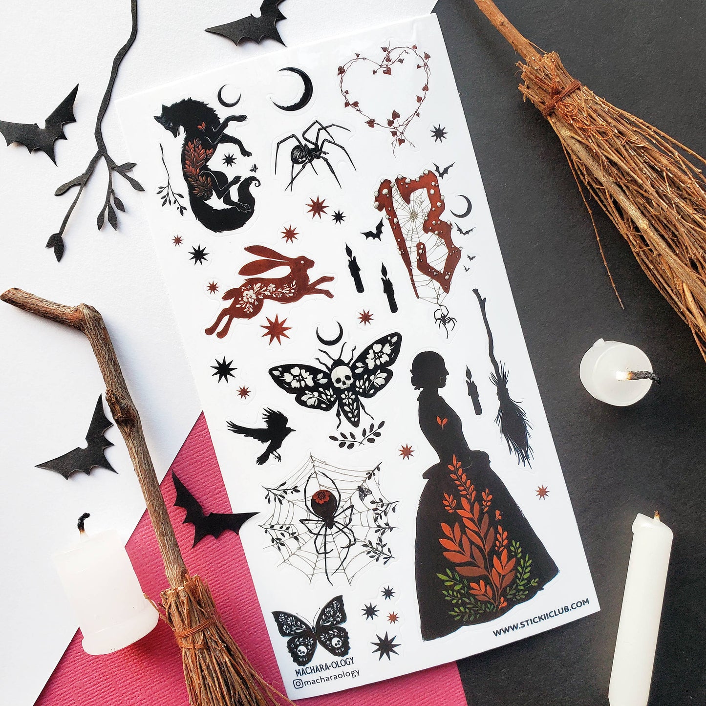 Sticker Sheet | Dark Fairytale