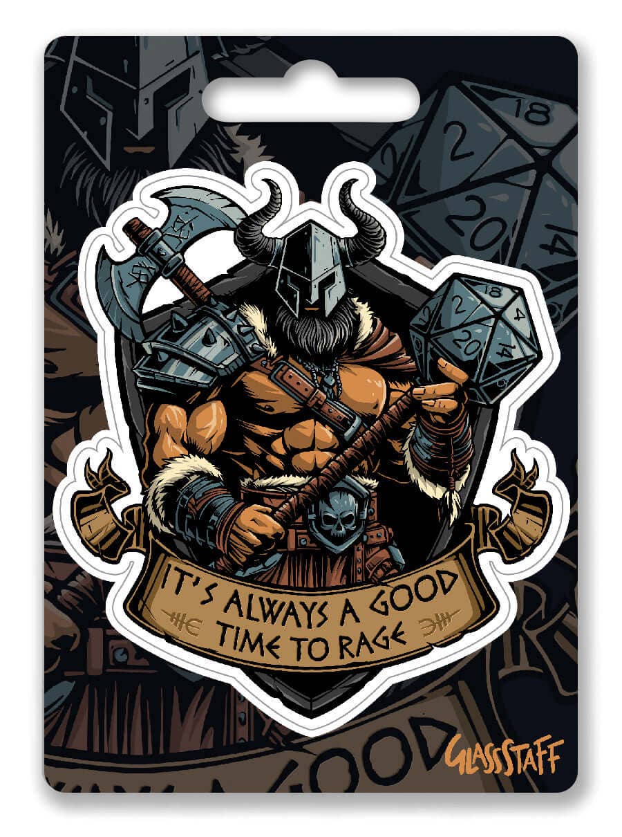 GS Vinyl Sticker | Time to Rage