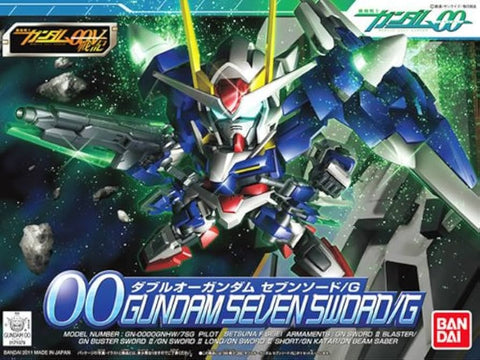 Gunpla: Super Deformed - Gundam 00, BB#368 00 Gundam Seven Sword/G