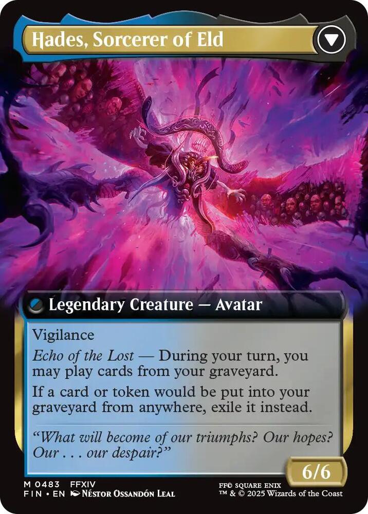 Emet-Selch, Unsundered (Extended Art) (Back)