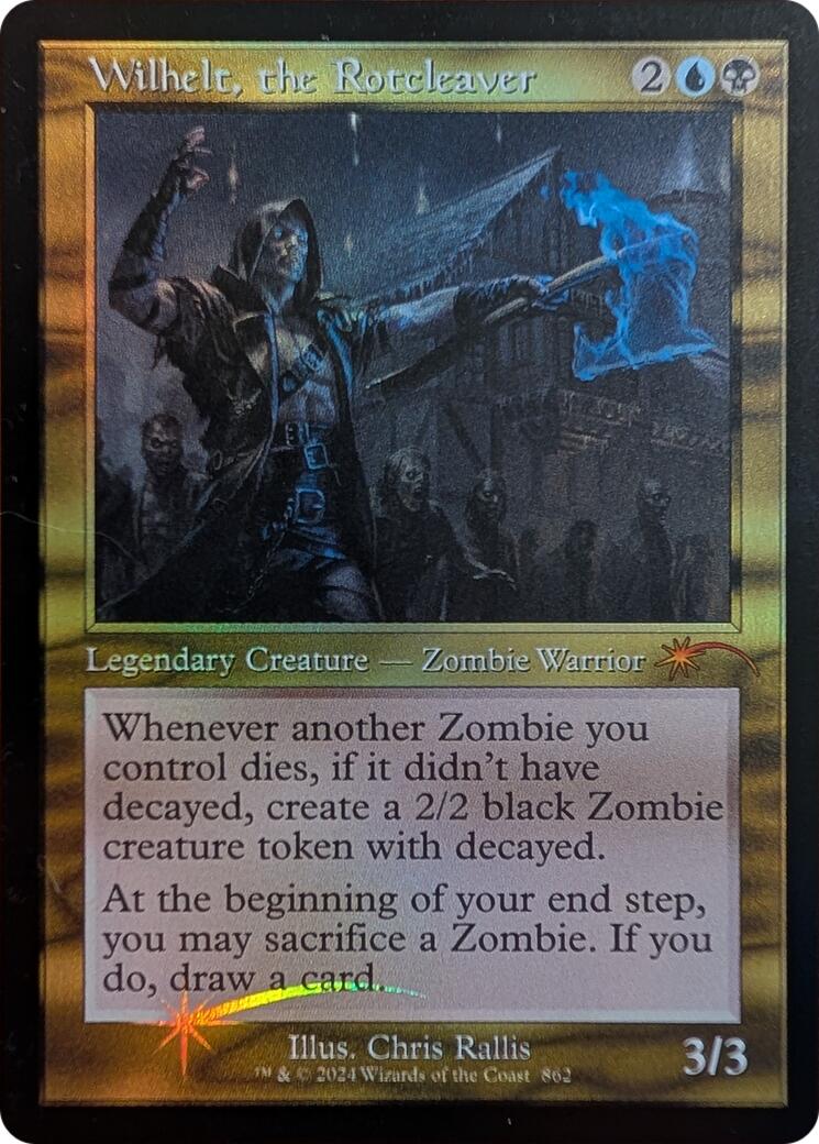 Wilhelt, the Rotcleaver (Retro Frame)
