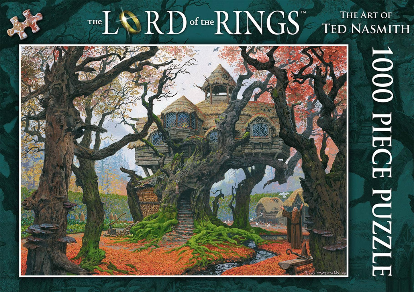 The Lord Of The Rings 1000 Piece Jigsaw Puzzle: Ted Nasmith - Rhosgobel